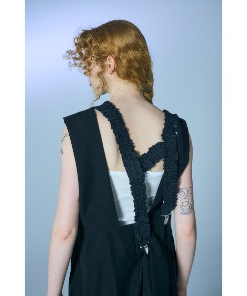 ENFOLD(エンフォルド)の「TANK TOP(タンクトップ・レディース・ホワイト/ライム・38)」の4枚目の写真