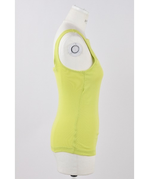 ENFOLD(エンフォルド)の「TANK TOP(タンクトップ・レディース・ホワイト/ライム・38)」の10枚目の写真