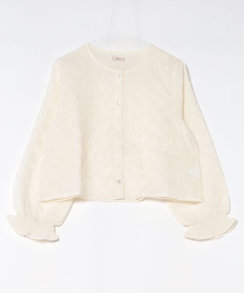 flower（フラワー）の「ブロッサムレースブラウス（シャツ/ブラウス・レディース・アイボリー/ピンク・FREE）」の22枚目の写真