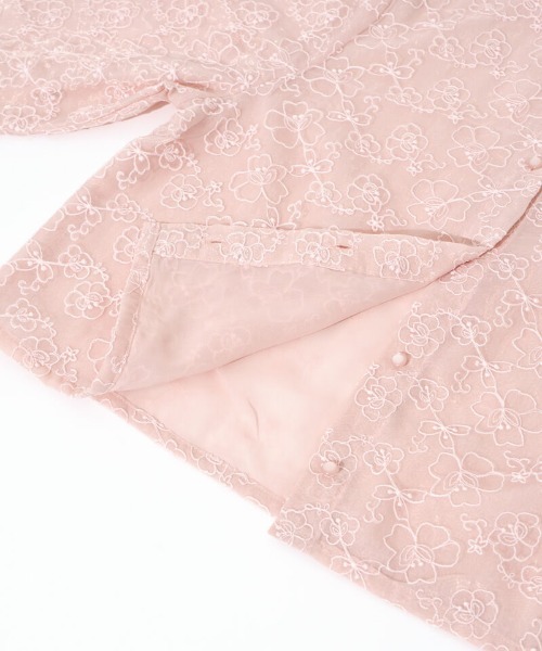 flower（フラワー）の「ブロッサムレースブラウス（シャツ/ブラウス・レディース・アイボリー/ピンク・FREE）」の9枚目の写真