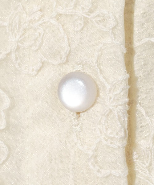 flower（フラワー）の「ブロッサムレースブラウス（シャツ/ブラウス・レディース・アイボリー/ピンク・FREE）」の14枚目の写真
