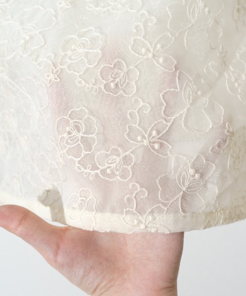 flower（フラワー）の「ブロッサムレースブラウス（シャツ/ブラウス・レディース・アイボリー/ピンク・FREE）」の18枚目の写真