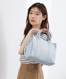 【Lee別注】麻調スクエア2WAYトート