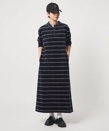 CITEN（シテン）の「＜CITEN＞ベロアボーダーワンピース（ワンピース）」