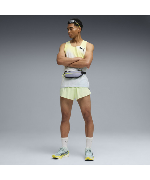 PUMA（プーマ）の「PUMA プーマ メンズ ランニング ライトスピード ウルトラウィーブ 2 スピリ（その他パンツ・メンズ・ブラック/ライム・X-LARGE/MEDIUM/SMALL/LARGE/X-SMALL）」の5枚目の写真