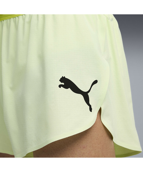 PUMA（プーマ）の「PUMA プーマ メンズ ランニング ライトスピード ウルトラウィーブ 2 スピリ（その他パンツ・メンズ・ブラック/ライム・X-LARGE/MEDIUM/SMALL/LARGE/X-SMALL）」の3枚目の写真