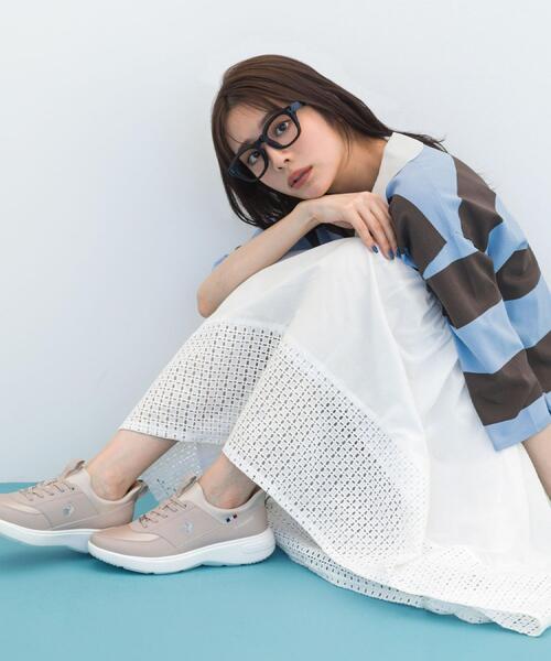 grove（グローブ）の「【貴島明日香さん着用】ラガークロップドプルオーバー（ニット/セーター・レディース・ブラック/ネイビー系2/ブルー系7・02/03/04/05）」の7枚目の写真