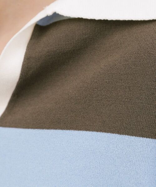 grove（グローブ）の「【貴島明日香さん着用】ラガークロップドプルオーバー（ニット/セーター・レディース・ブラック/ネイビー系2/ブルー系7・02/03/04/05）」の14枚目の写真