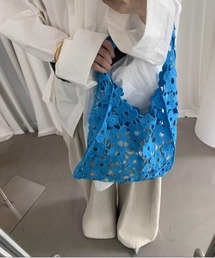 フラワーレース ワンショルダーバッグ