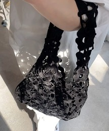 フラワーレース ワンショルダーバッグ