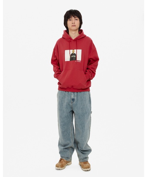 YESEYESEE(イエスアイシー)の「Y.E.S Arch Boy Hoodie(パーカー・メンズ・グレー/ブラック/レッド・S/XL/L/M)」の14枚目の写真