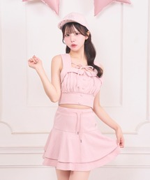 LAFARY（ラファリー）の「スウェットビスチェセットアップ（セットアップ）」