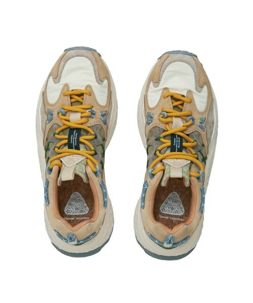 FlowerMOUNTAIN(フラワーマウンテン)の「FLOWER MOUNTAIN/フラワー マウンテン/YAMABUSHI_Sand/Taupe(スニーカー・メンズ・サンドベージュ・41/42/43)」の4枚目の写真