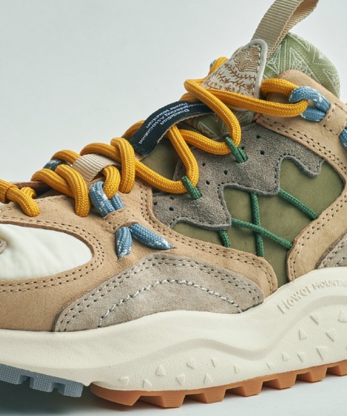 FlowerMOUNTAIN(フラワーマウンテン)の「FLOWER MOUNTAIN/フラワー マウンテン/YAMABUSHI_Sand/Taupe(スニーカー・メンズ・サンドベージュ・41/42/43)」の6枚目の写真