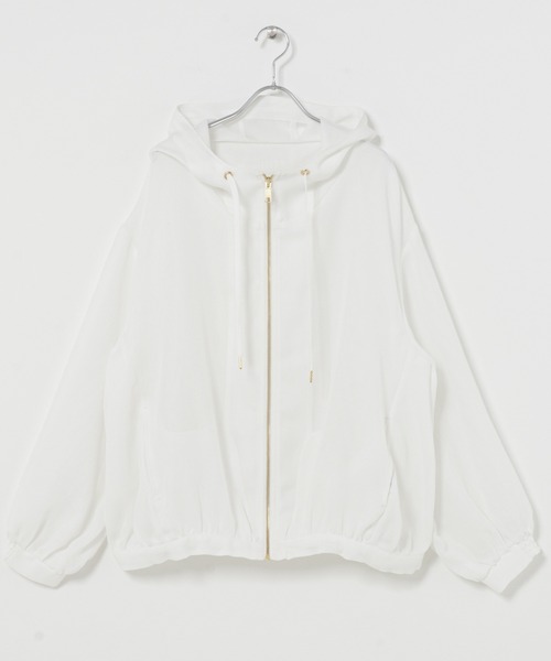 ITEMS URBANRESEARCH（アイテムズ アーバンリサーチ）の「メッシュマウンテンパーカー（マウンテンパーカー・レディース・カーキ/ブラック/ホワイト・FREE）」の21枚目の写真