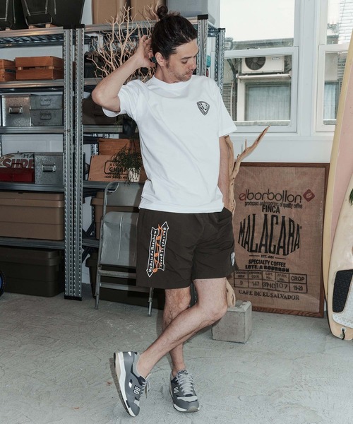 No Rain No Rainbow(ノーレインノーレインボー)の「mt10386-pick patch T-shirt Tシャツ(NR26S-25)(Tシャツ/カットソー・メンズ・ホワイト/トップグレー/ブラック・XL/L/M/S)」の13枚目の写真