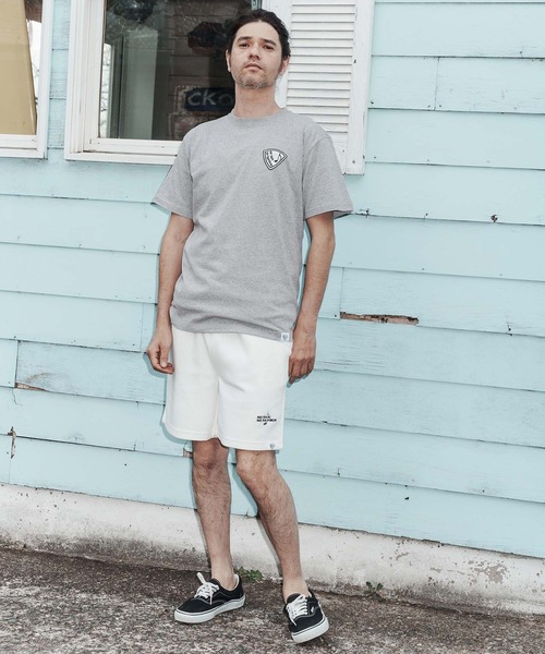 No Rain No Rainbow(ノーレインノーレインボー)の「mt10386-pick patch T-shirt Tシャツ(NR26S-25)(Tシャツ/カットソー・メンズ・ホワイト/トップグレー/ブラック・XL/L/M/S)」の17枚目の写真