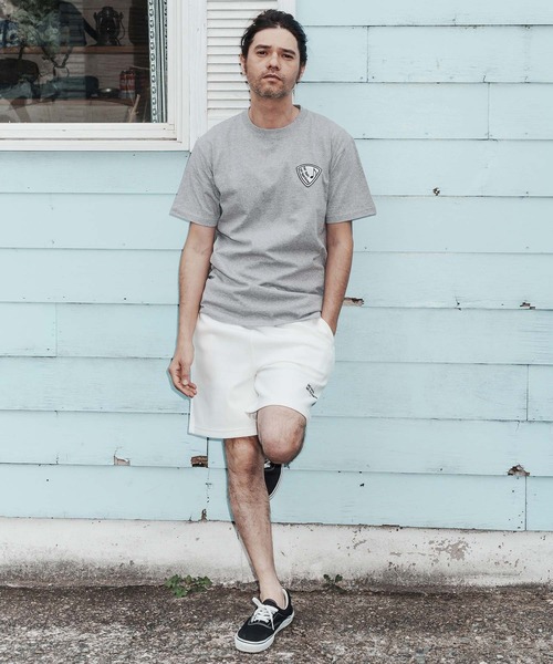No Rain No Rainbow(ノーレインノーレインボー)の「mt10386-pick patch T-shirt Tシャツ(NR26S-25)(Tシャツ/カットソー・メンズ・ホワイト/トップグレー/ブラック・XL/L/M/S)」の18枚目の写真
