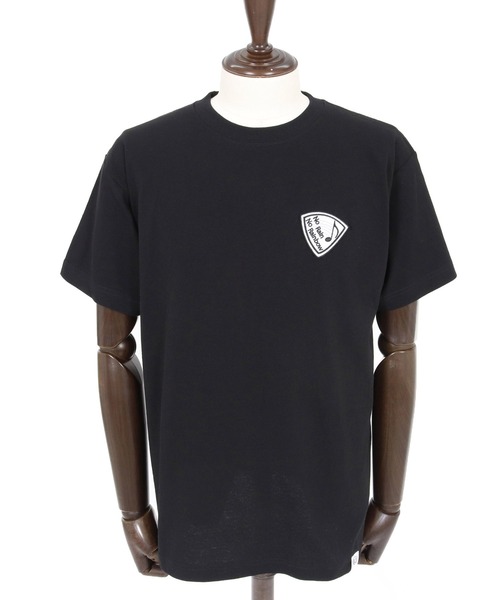 No Rain No Rainbow(ノーレインノーレインボー)の「mt10386-pick patch T-shirt Tシャツ(NR26S-25)(Tシャツ/カットソー・メンズ・ホワイト/トップグレー/ブラック・XL/L/M/S)」の20枚目の写真
