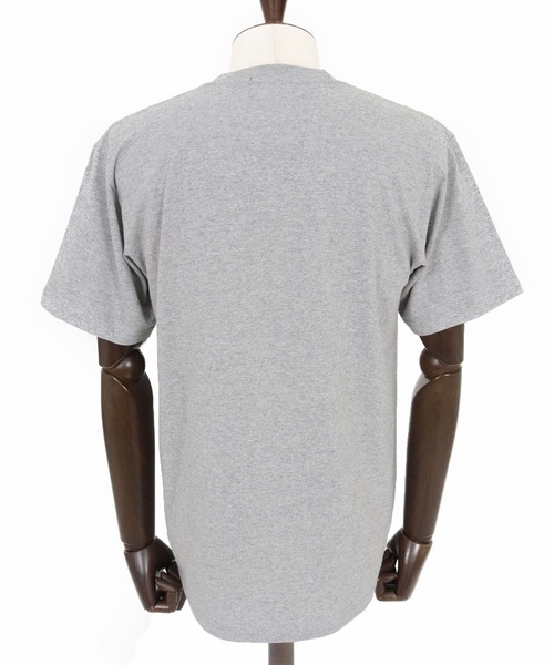 No Rain No Rainbow(ノーレインノーレインボー)の「mt10386-pick patch T-shirt Tシャツ(NR26S-25)(Tシャツ/カットソー・メンズ・ホワイト/トップグレー/ブラック・XL/L/M/S)」の22枚目の写真