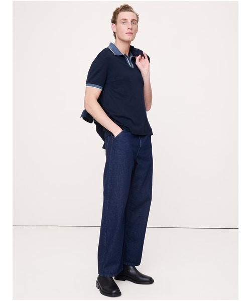 Banana Republic(バナナリパブリック)の「Luxury-Touch ポロシャツ(ポロシャツ・メンズ・ベージュ/ネイビー/ホワイト/カーキ・XL/L/M/S)」の5枚目の写真