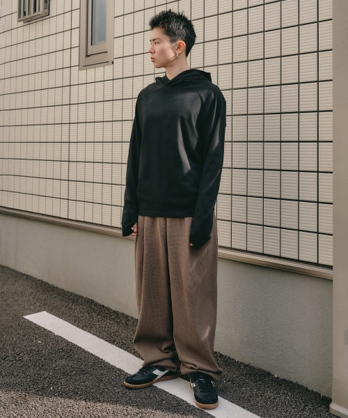 XERO（ゼロ）の「フィンガーホールフードロングスリーブ[ブラック]（パーカー・レディース・その他・LARGE/MEDIUM）」の9枚目の写真