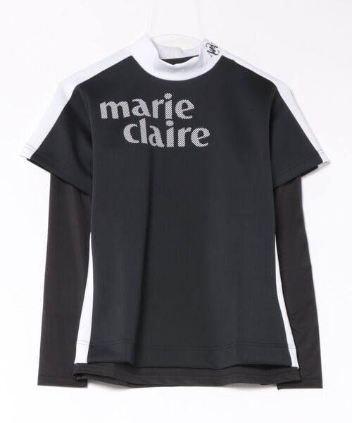 marie claire(マリ・クレール)の「【marie claire:マリ.クレール】レディース半袖シャツ+インナーセット 吸汗速乾 ゴルフ(シャツ/ブラウス・レディース・ホワイト/ブルー/ブラック・XX-LARGE/X-LARGE/LARGE/MEDIUM)」の13枚目の写真