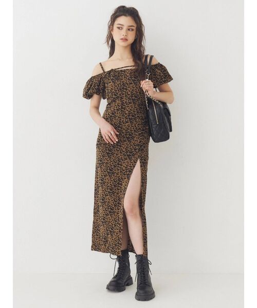 EVRIS(エヴリス)の「キルティングチェーンポケットBAG(ショルダーバッグ・レディース・ブラック/ホワイト・FREE)」の6枚目の写真
