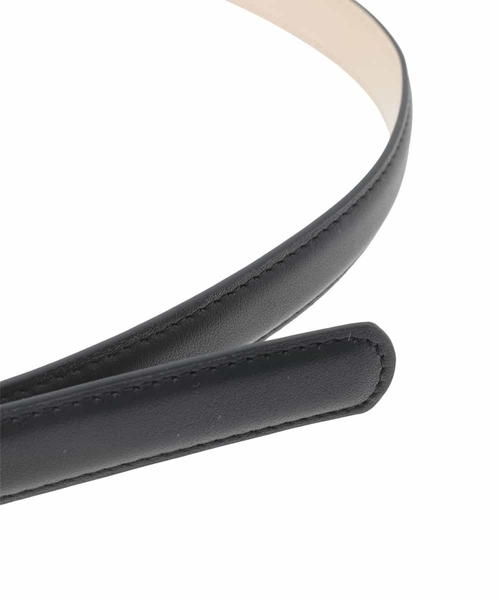 a.v.v（アーヴェヴェ）の「ﾊﾞﾃｲﾊﾞｯｸﾙﾍﾞﾙﾄ（ベルト・レディース・ベージュ/ブラック・38）」の5枚目の写真