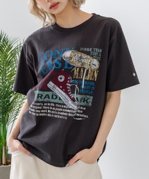 【CONVERSE/コンバース】【ゆるめで魅せる抜け感】オーバーサイズTシャツ 綿100% ストリート・アメカジ ユニセックス