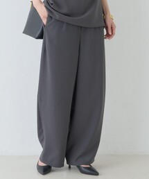 Rouge vif | 【セットアップ対応】脇シームレスワイドカーブパンツ(その他パンツ)