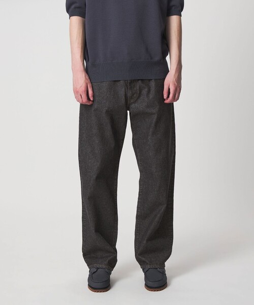 UNITED ARROWS & SONS（ユナイテッドアローズアンドサンズ）の「＜UNITED ARROWS & SONS＞ D-03 JEANS 26SS/デニムパンツ（デニムパンツ・メンズ・ブラック/コバルトブルー・L/XL/M/S）」の2枚目の写真