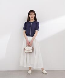 PROPORTION BODY DRESSING | 【加藤栞さん着用】メッシュサーキュラースカート / 1216120405(スカート)