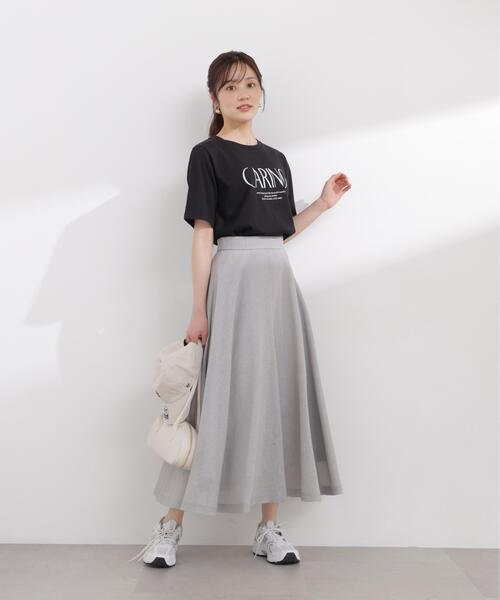 PROPORTION BODY DRESSING(プロポーションボディドレッシング)の「【加藤栞さん着用】メッシュサーキュラースカート / 1216120405(スカート・レディース・ホワイト/ピンク/グレー・MEDIUM/P/S/SMALL)」の4枚目の写真