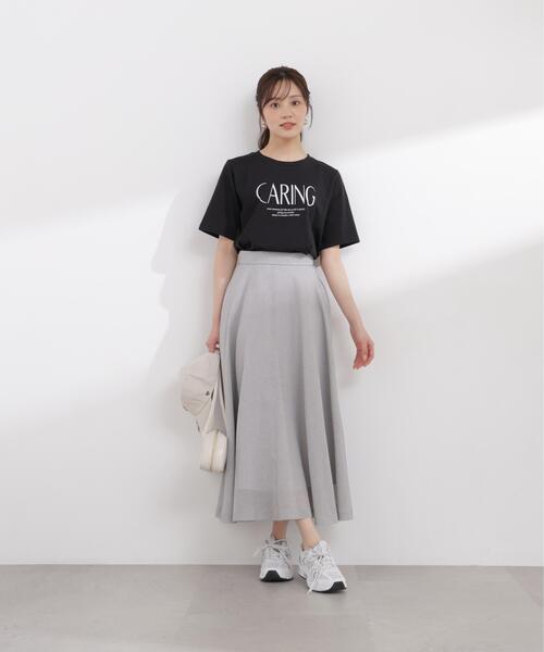 PROPORTION BODY DRESSING(プロポーションボディドレッシング)の「【加藤栞さん着用】メッシュサーキュラースカート / 1216120405(スカート・レディース・ホワイト/ピンク/グレー・MEDIUM/P/S/SMALL)」の10枚目の写真