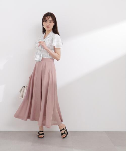 PROPORTION BODY DRESSING(プロポーションボディドレッシング)の「【加藤栞さん着用】メッシュサーキュラースカート / 1216120405(スカート・レディース・ホワイト/ピンク/グレー・MEDIUM/P/S/SMALL)」の22枚目の写真