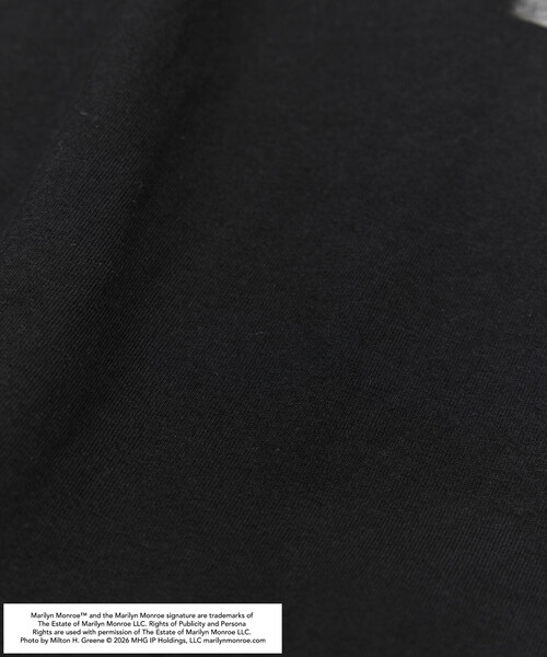 FREAK'S STORE（フリークスストア）の「マリリンモンロー アート フォト Tシャツ（Tシャツ/カットソー・メンズ・ブラック/ホワイト・MEDIUM/LARGE/SMALL）」の10枚目の写真