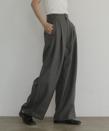 hellam（へラム）の「リネンライクタックパンツ（スラックス）」