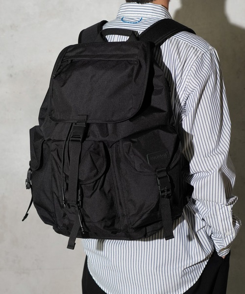 BAICYCLON by Bagjack(バイシクロン バイ バグジャック)の「BAICYCLON by Bagjack / バイシクロンバイバッグジャック BACK PACK (NCL-04)(バックパック/リュック・メンズ・ブラック・FREE)」の2枚目の写真