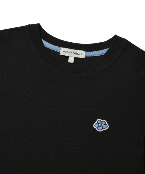 Wacky WiLLy(ワッキーウィリー)の「ウィメンズリリーワッペン半袖Tシャツブラック(Tシャツ/カットソー・レディース・その他・SMALL)」の3枚目の写真