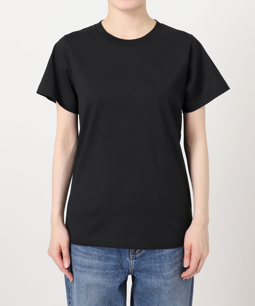 Spick & Span(スピックアンドスパン)の「汗染み防止ファインコットンTシャツ(Tシャツ/カットソー・レディース・ベージュ/ホワイト/ライトグレー/ブラック・FREE)」の14枚目の写真