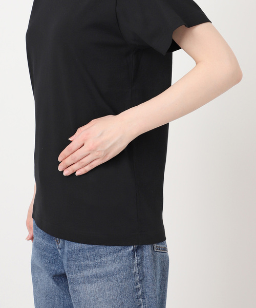 Spick & Span(スピックアンドスパン)の「汗染み防止ファインコットンTシャツ(Tシャツ/カットソー・レディース・ベージュ/ホワイト/ライトグレー/ブラック・FREE)」の18枚目の写真