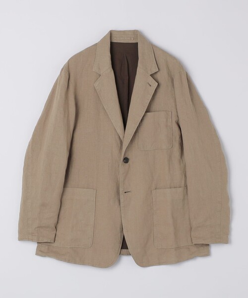 SHIPS(シップス)の「SHIPS: 〈洗濯機可能〉リネン ウォッシュド ジャケット(テーラードジャケット・メンズ・カーキ/ブラック・X-LARGE/LARGE/MEDIUM)」の13枚目の写真