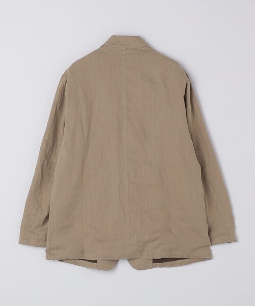 SHIPS(シップス)の「SHIPS: 〈洗濯機可能〉リネン ウォッシュド ジャケット(テーラードジャケット・メンズ・カーキ/ブラック・X-LARGE/LARGE/MEDIUM)」の14枚目の写真