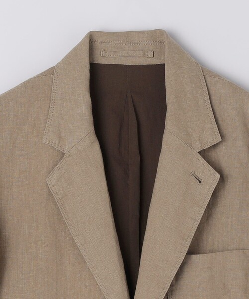 SHIPS(シップス)の「SHIPS: 〈洗濯機可能〉リネン ウォッシュド ジャケット(テーラードジャケット・メンズ・カーキ/ブラック・X-LARGE/LARGE/MEDIUM)」の17枚目の写真