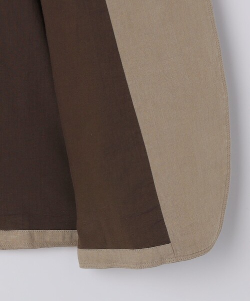 SHIPS(シップス)の「SHIPS: 〈洗濯機可能〉リネン ウォッシュド ジャケット(テーラードジャケット・メンズ・カーキ/ブラック・X-LARGE/LARGE/MEDIUM)」の19枚目の写真