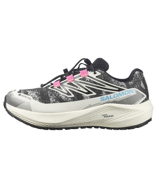 SALOMON(サロモン)の「SALOMON サロモン AERO FLOW GRVL GTX W エアロ フロウ グラベル ゴアテックス ウィメンズ L49256200(スニーカー・レディース・ブラック×グレー・24.0cm/25.0cm/23.5cm/24.5cm/23.0cm)」の12枚目の写真