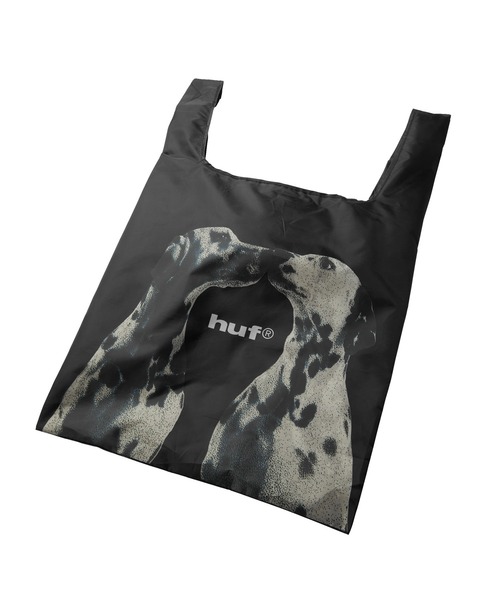 HUF(ハフ)の「DOGGED PACKABLE BAG(エコバッグ/サブバッグ・メンズ・ブラック・O/S)」の3枚目の写真