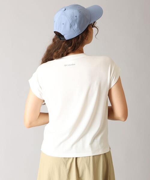 Columbia(コロンビア)の「UVカット Columbia/ ウィメンズ ダニエラフォールズ ショートスリーブ Tシャツ /コロンビア(Tシャツ/カットソー・レディース・レッド/ブラック/ホワイト・XL/L/M/S)」の16枚目の写真