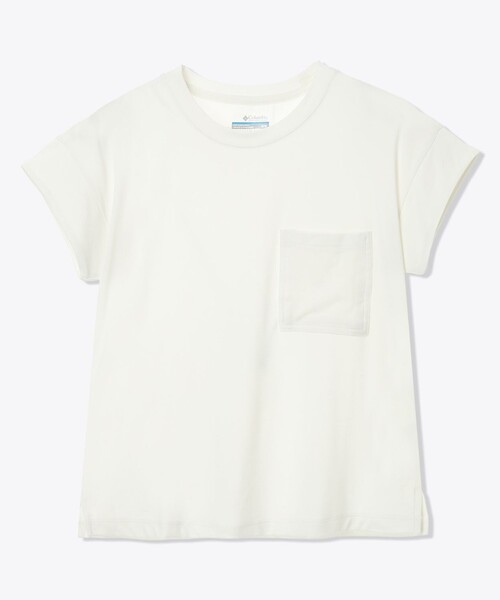 Columbia(コロンビア)の「UVカット Columbia/ ウィメンズ ダニエラフォールズ ショートスリーブ Tシャツ /コロンビア(Tシャツ/カットソー・レディース・レッド/ブラック/ホワイト・XL/L/M/S)」の4枚目の写真